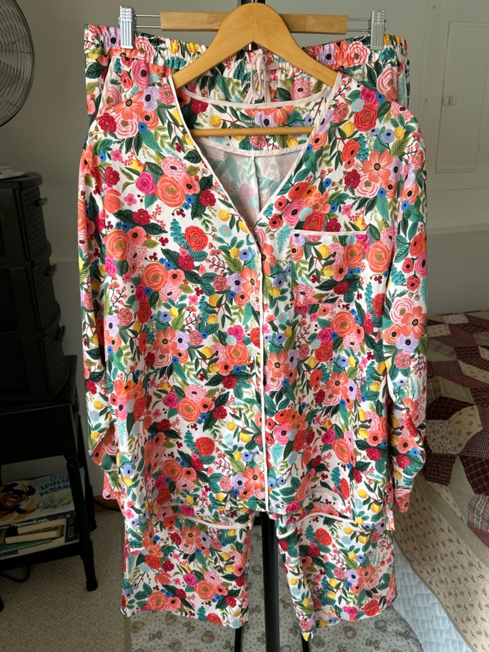 Summersalt Rifle Paper Co Floral Pajama Set